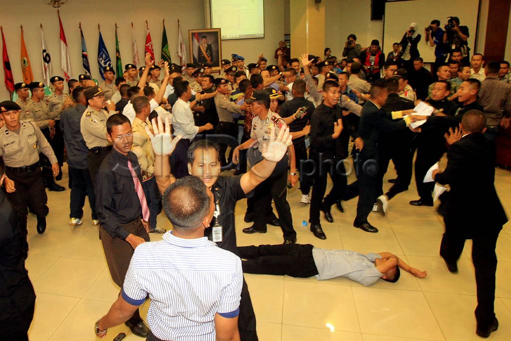Ricuh penghitungan akhir...
