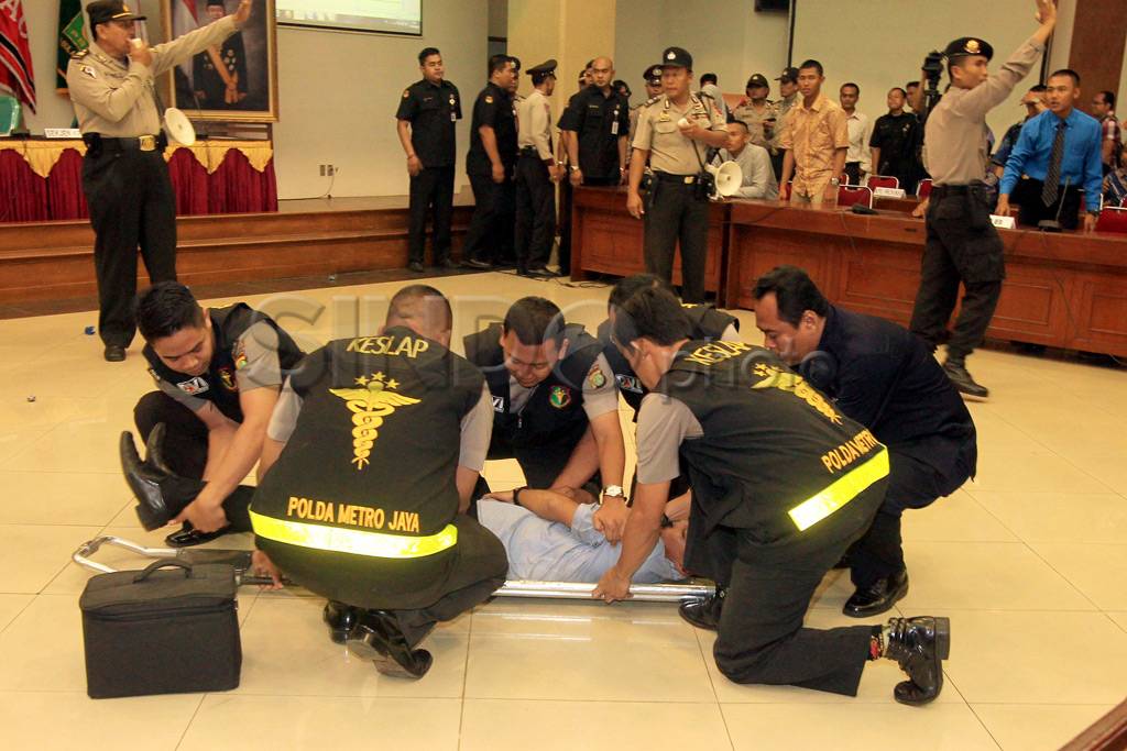 Ricuh penghitungan akhir...