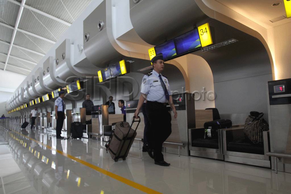 Simulasi operasi bandara...