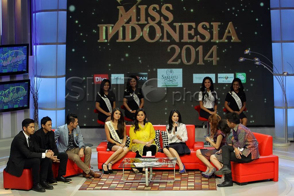 34 kontestan Miss Indonesia...