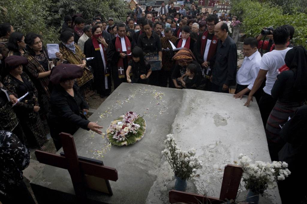 Korban eruspi gunung...