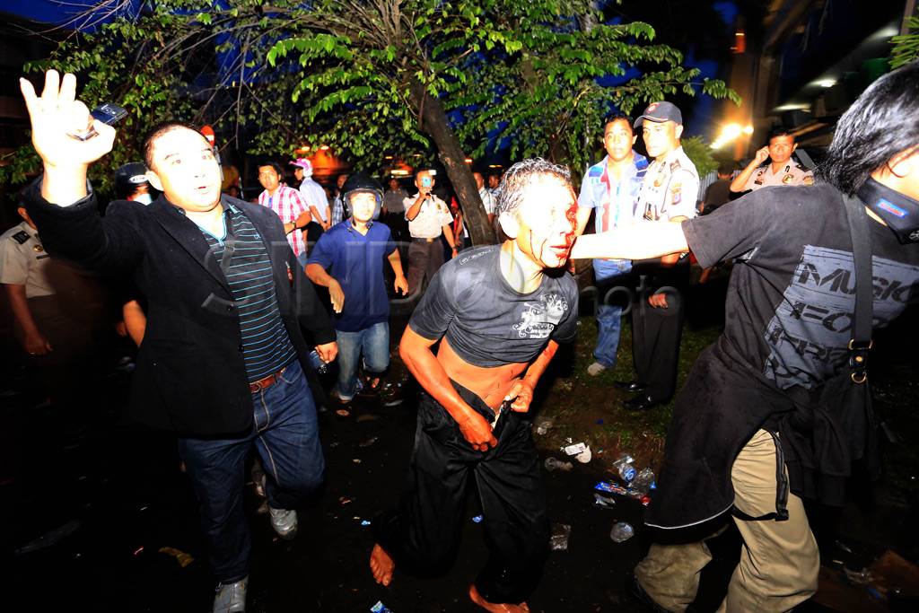 Demo sengketa tanah...