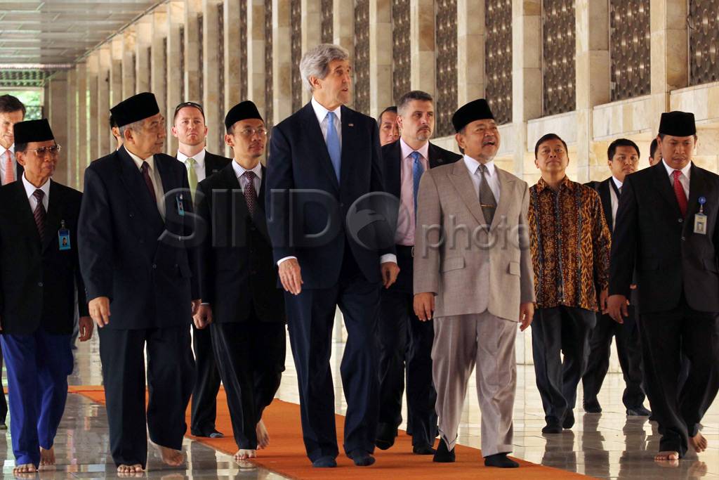 Menlu AS John Kerry...