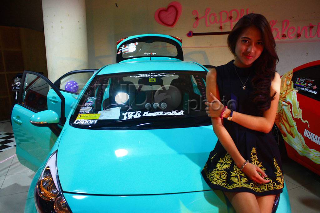 Model cantik dalam ajang...