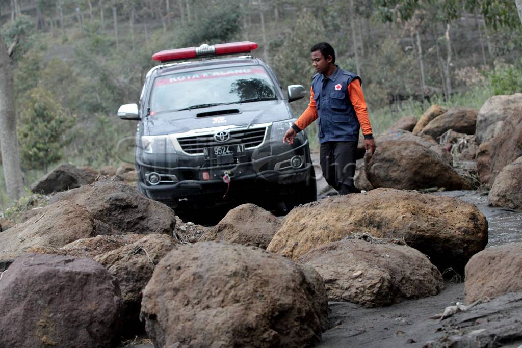 Awas bahaya banjir lahar...