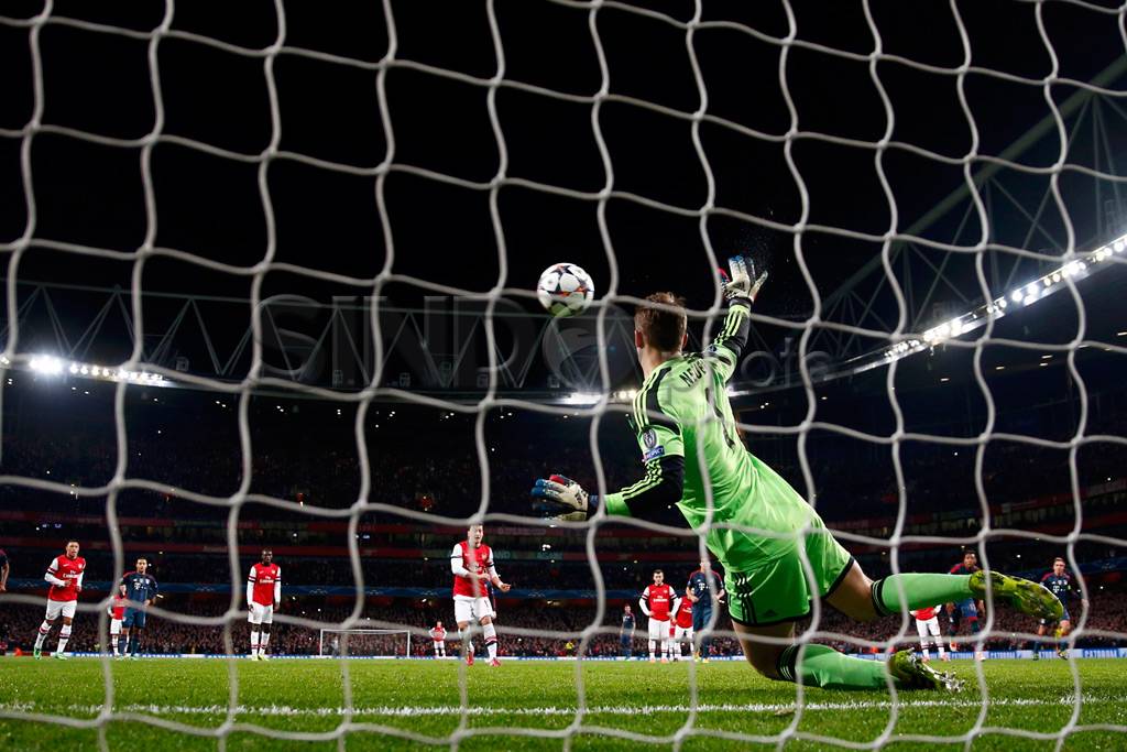 Muenchen bungkam Arsenal...