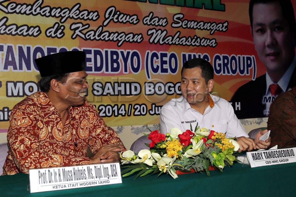 CEO MNC Group Hary Tanoesoedibjo...