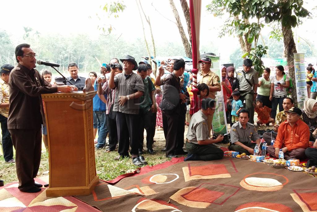 Mentan Suswono panen...