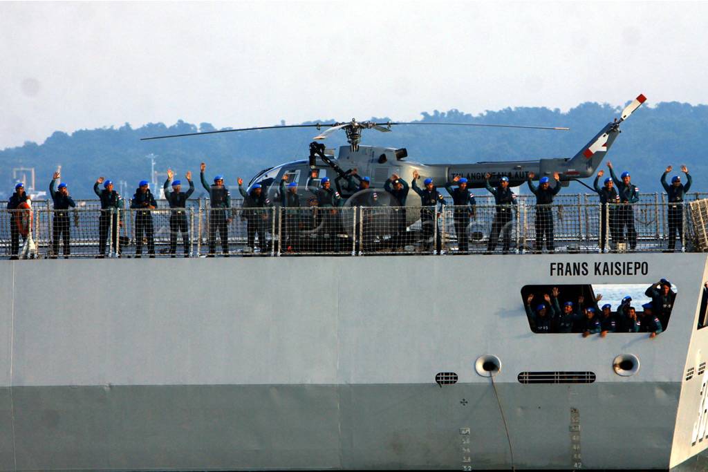 Satgas Maritim TNI Kongan...