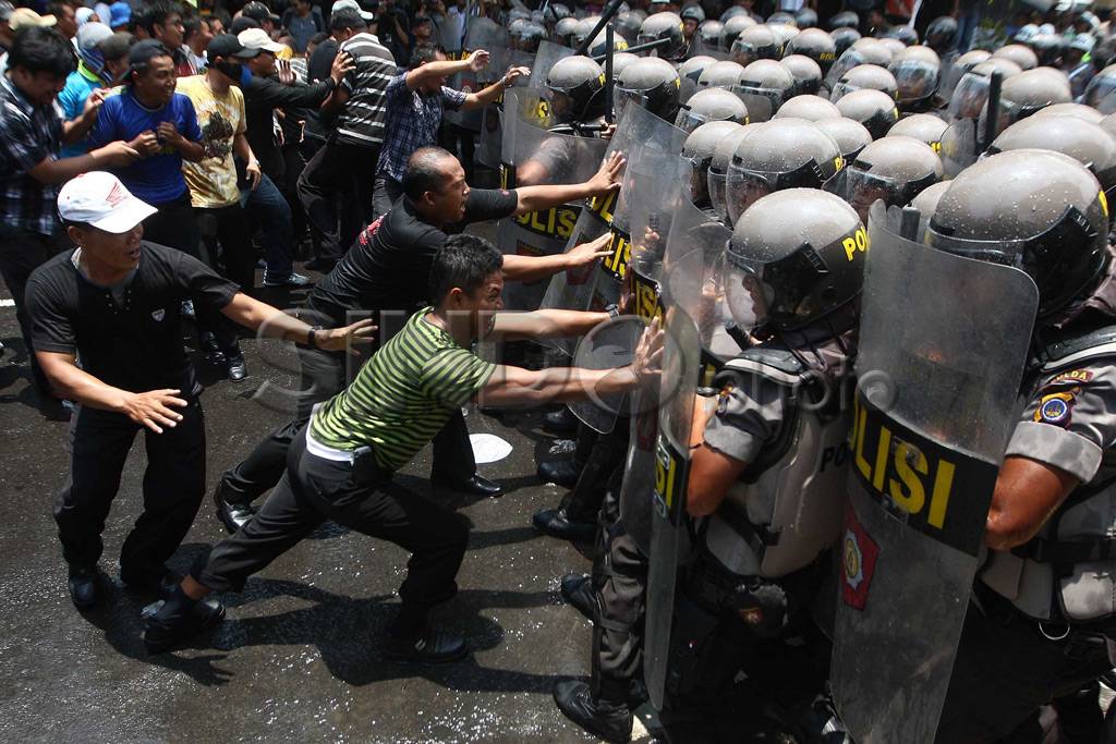 Antisipasi kerusuhan...