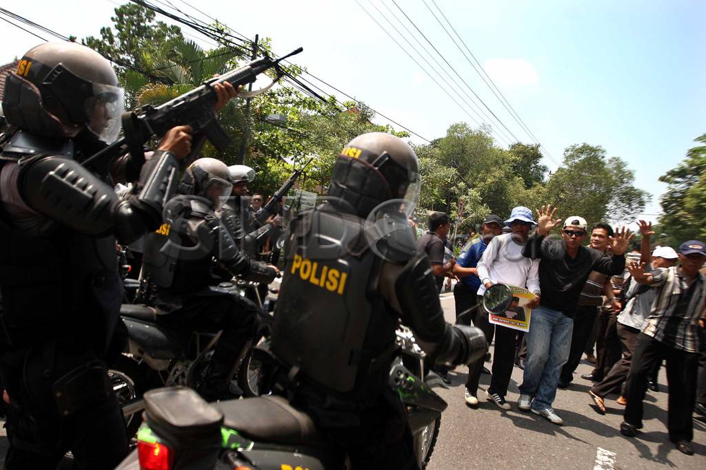 Antisipasi kerusuhan...
