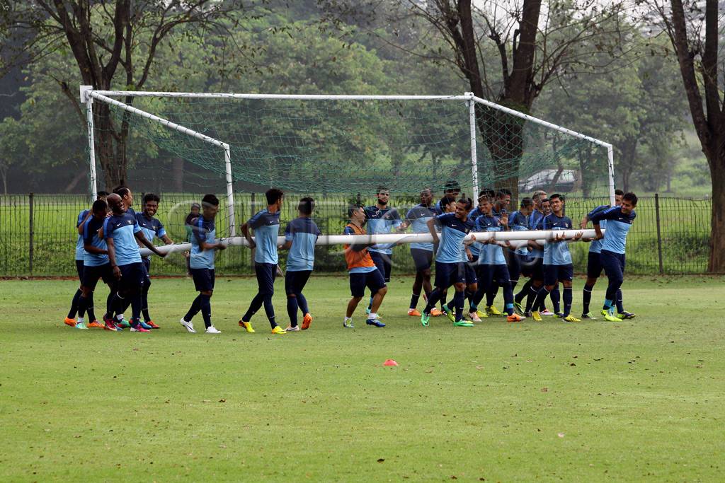 Latihan timnas senior...