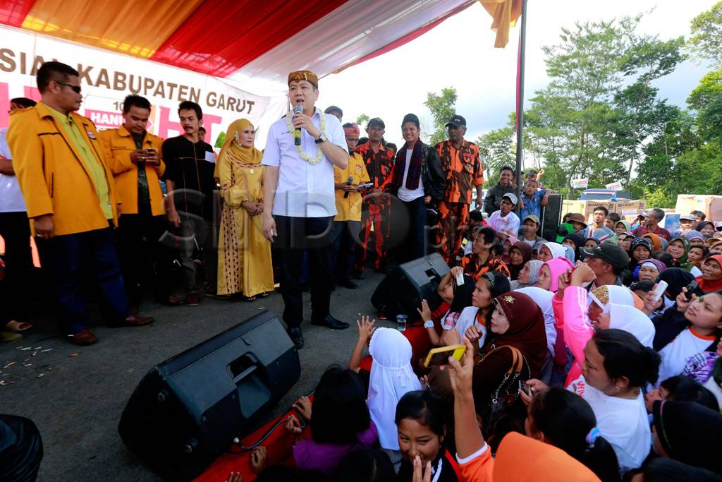 HT hadiri bakti sosial...