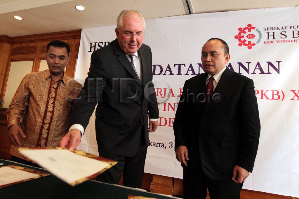 HSBC dan serikat pekerja...