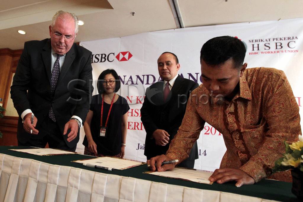 HSBC dan serikat pekerja...