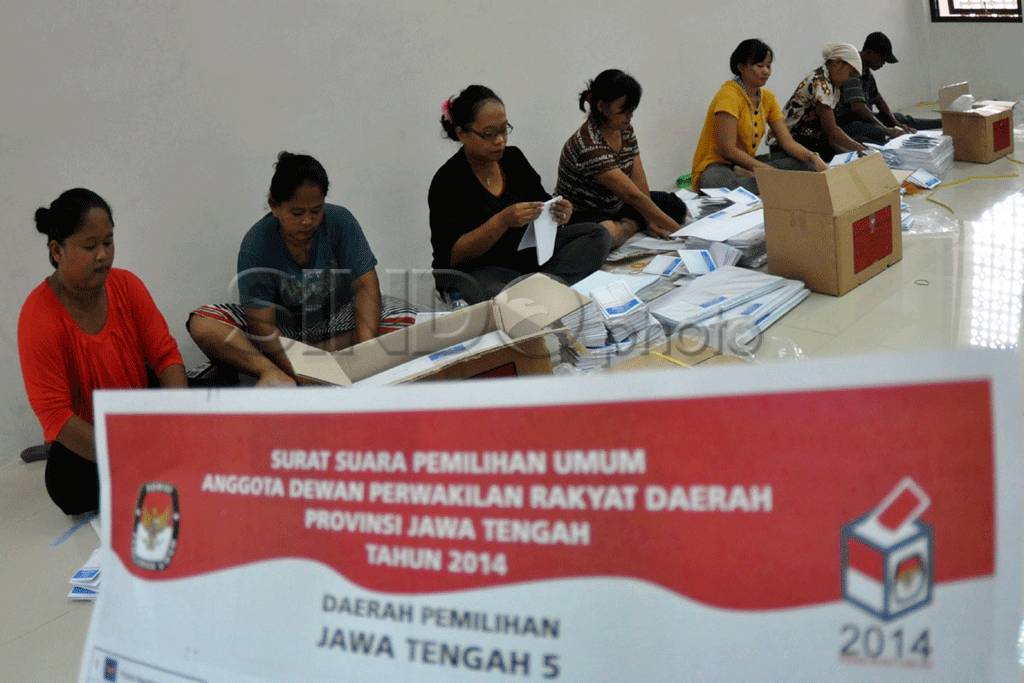 Pelipatan surat suara...