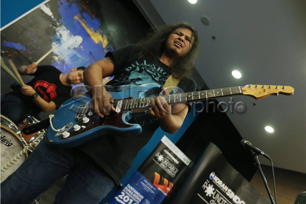 Hentakan blues Gugun...