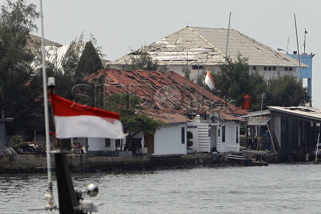 Gudang amunisi TNI AL...