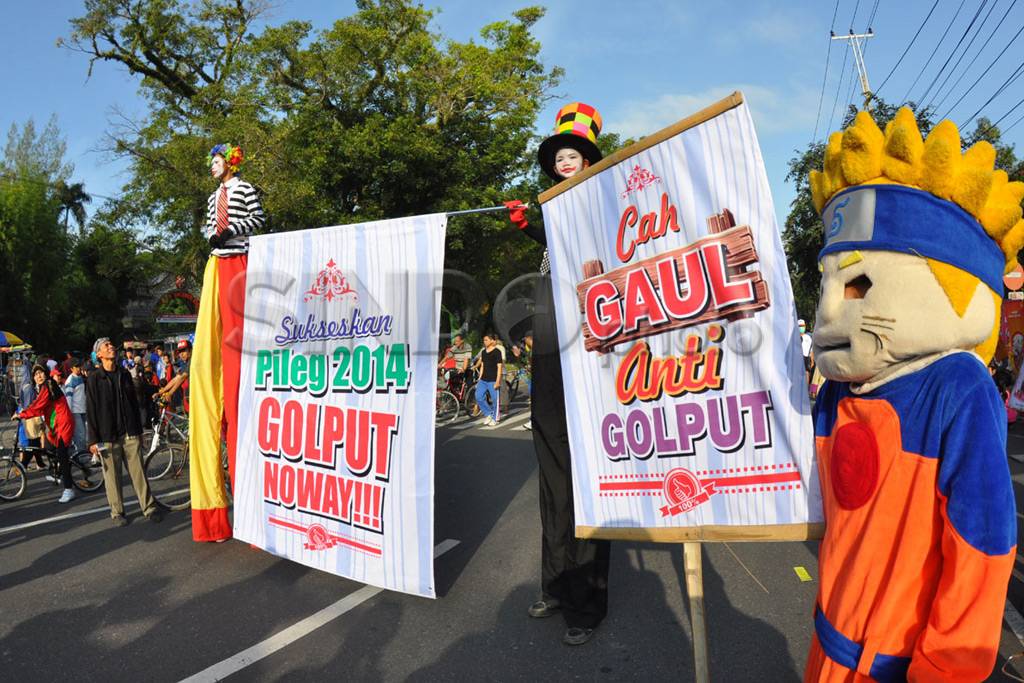 Kampanye ABG sadar Nyoblos