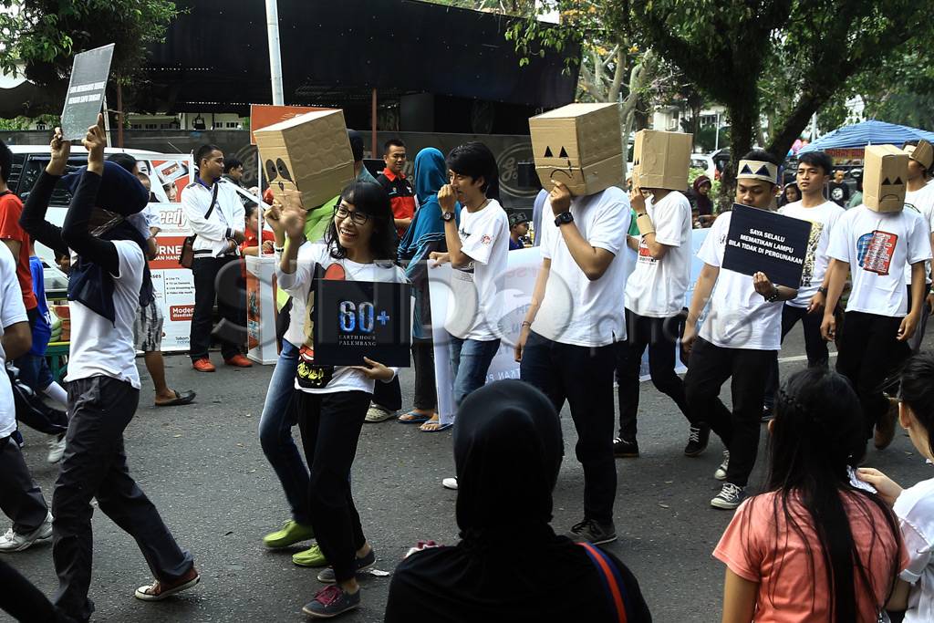Aktivis Earth Hour Palembang...