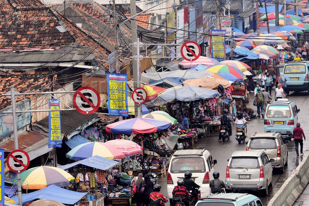 PKL pasar Kabayoran...