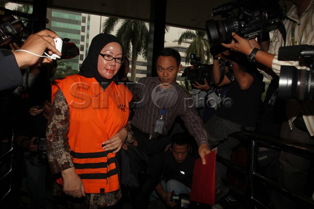 Ratu Atut jalani pemeriksaan...