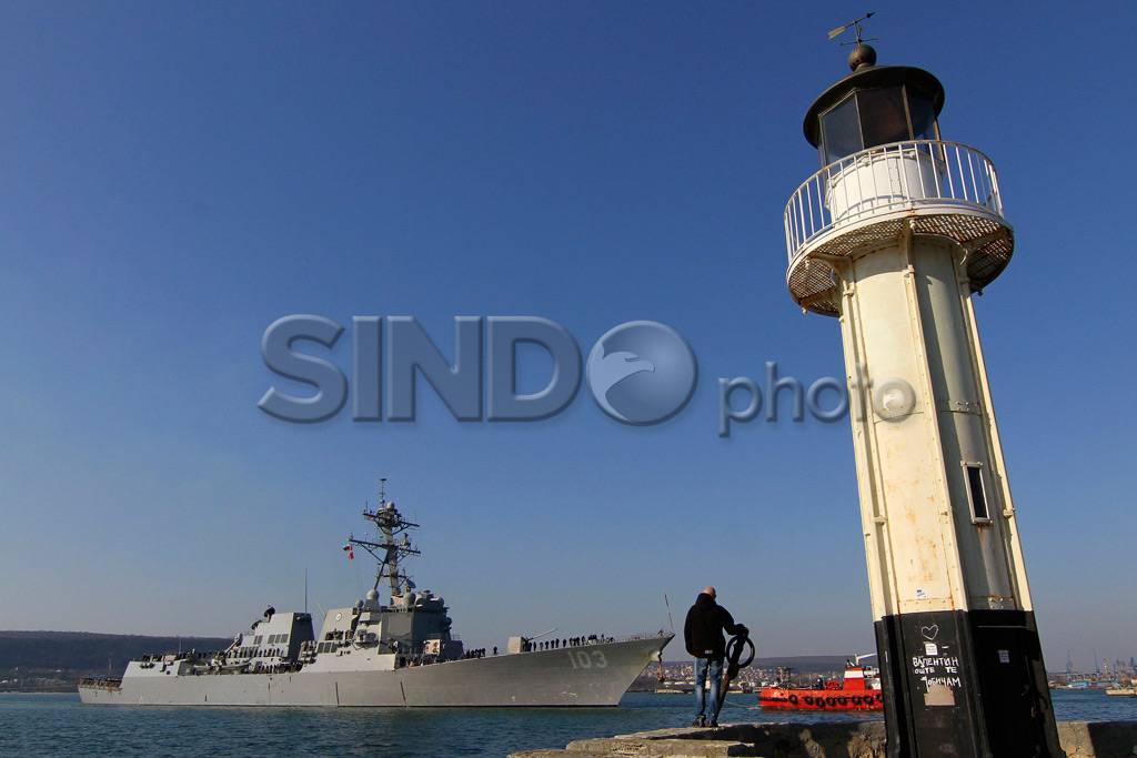 Kapal perang AS, Bulgaria,...