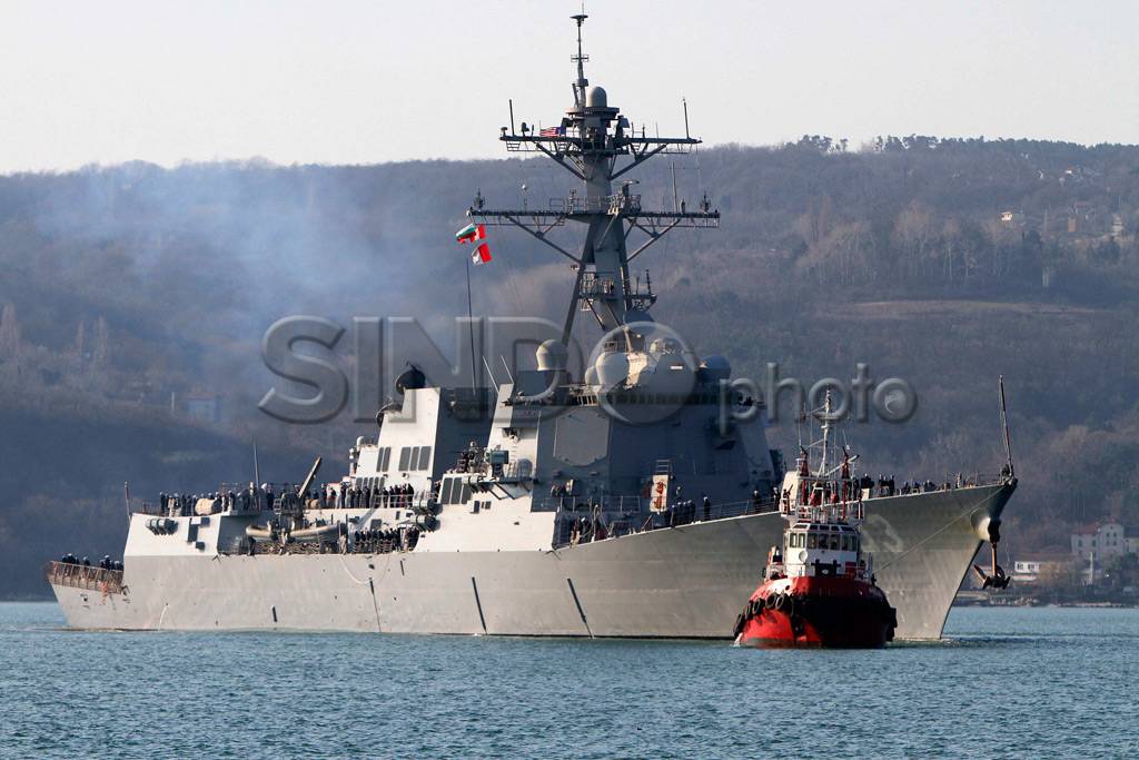 Kapal perang AS, Bulgaria,...