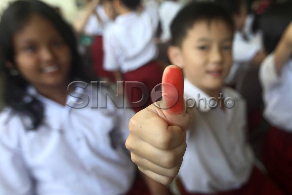 Pemilu ala siswa SD