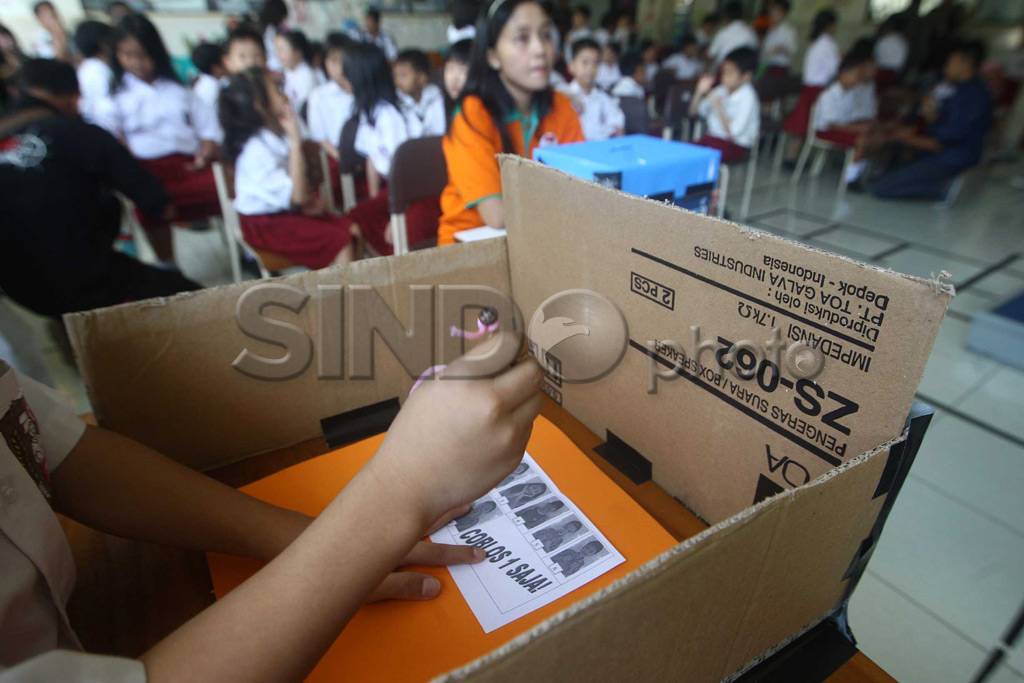 Pemilu ala siswa SD
