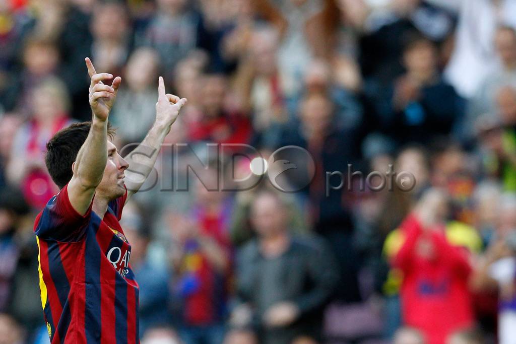 Messi hattrick, Barcelona...