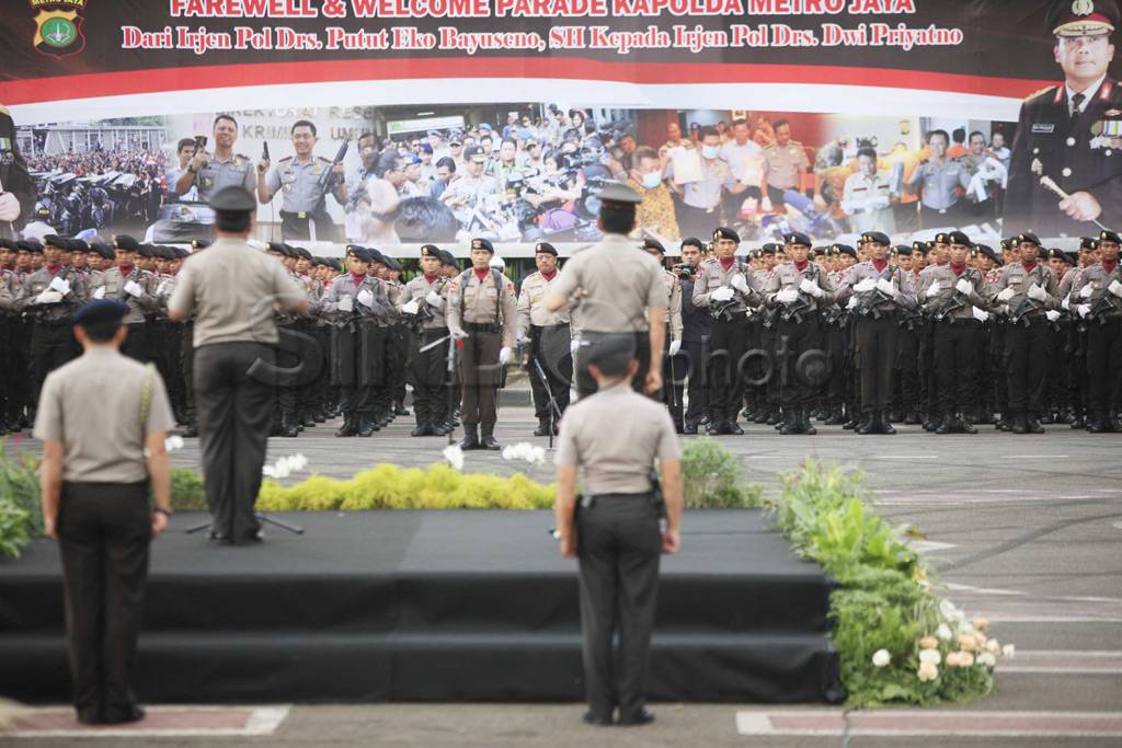 Pisah sambut Kapolda...