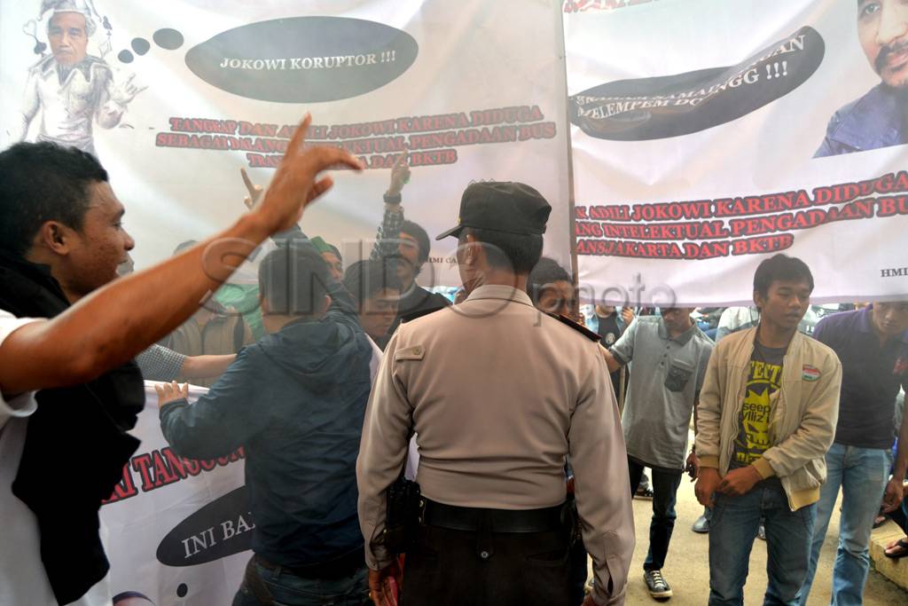 Demo KPK, HMI tuntut...