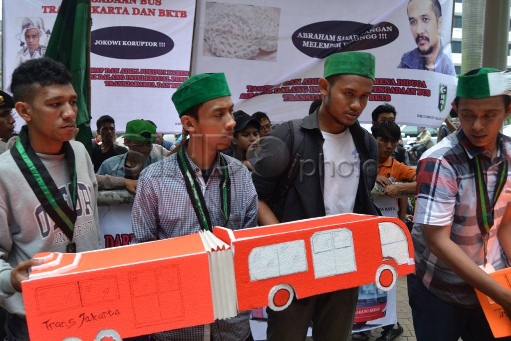 Demo KPK, HMI tuntut...