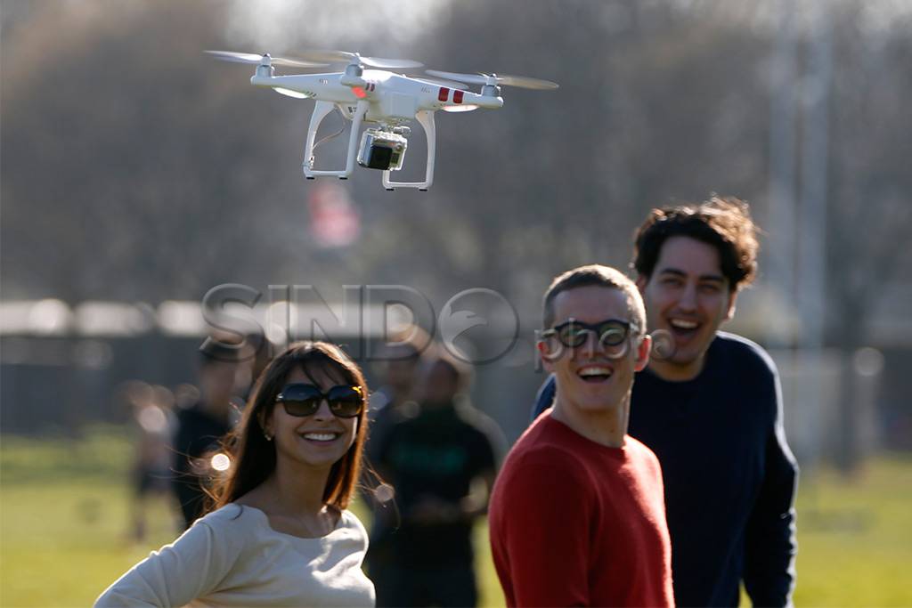 Penggemar drone berkumpul...