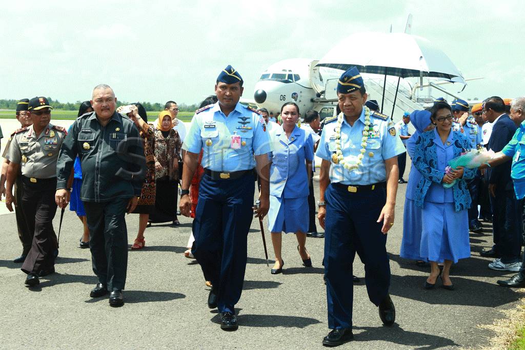 KASAU mampir ke Palembang...