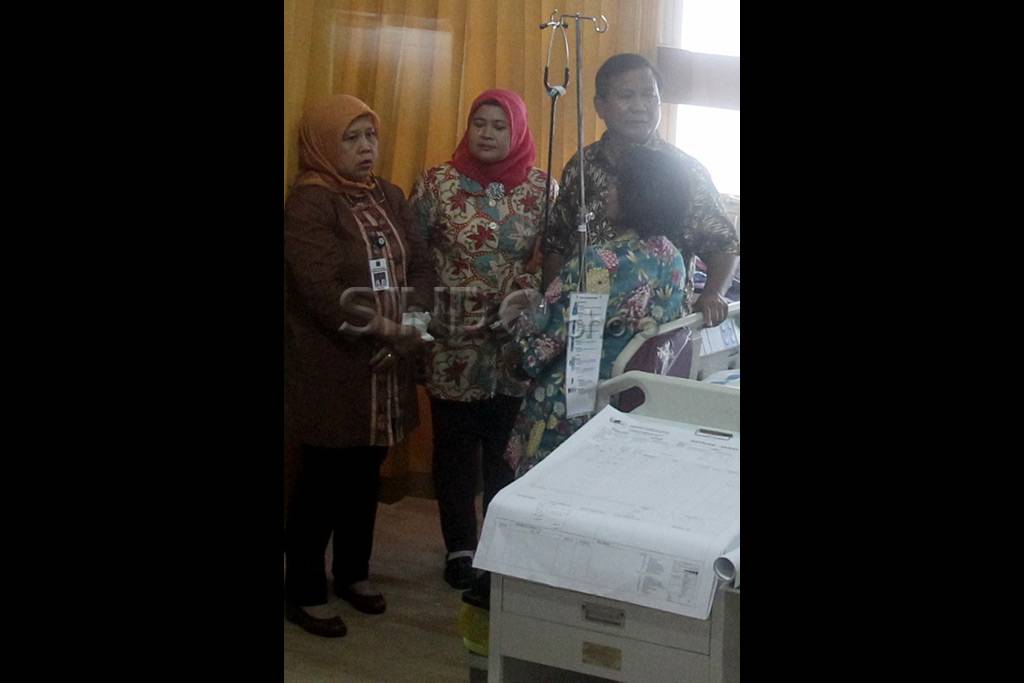 Prabowo jenguk Iqbal...