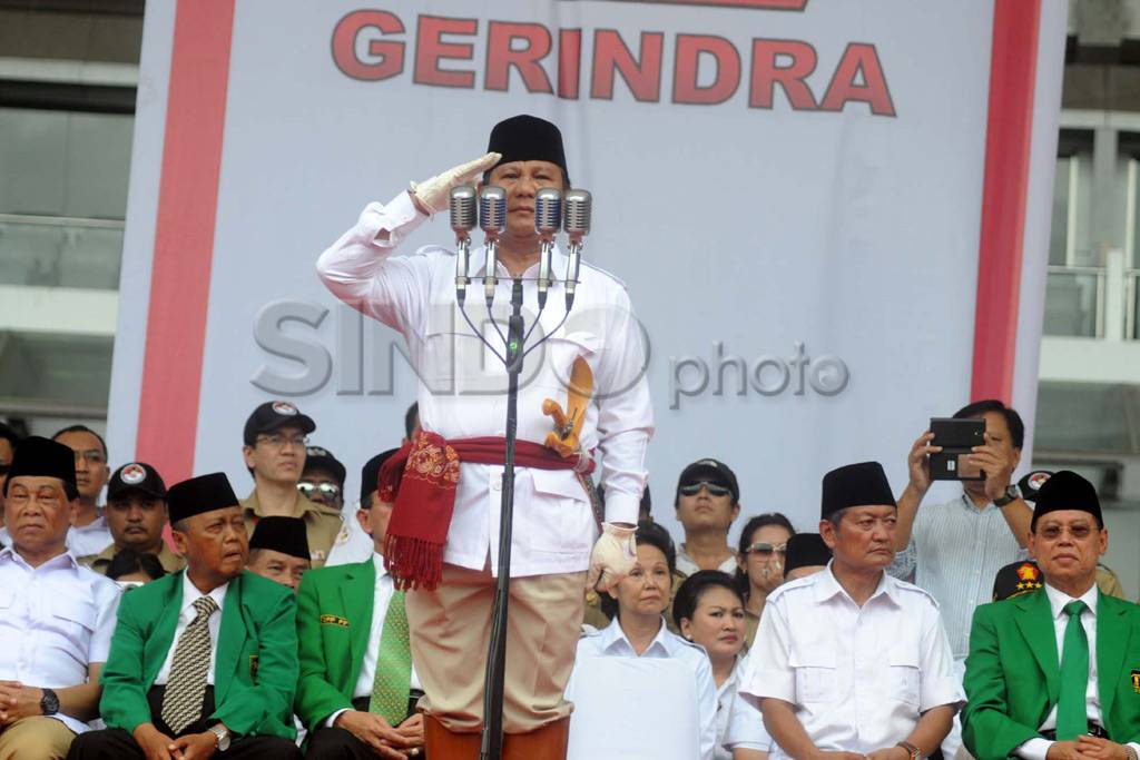 Kampanye Gerindra di...