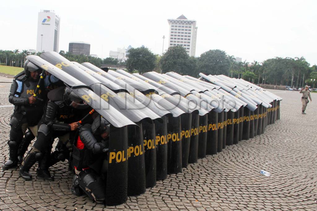Gladi bersih HUT Satpol...