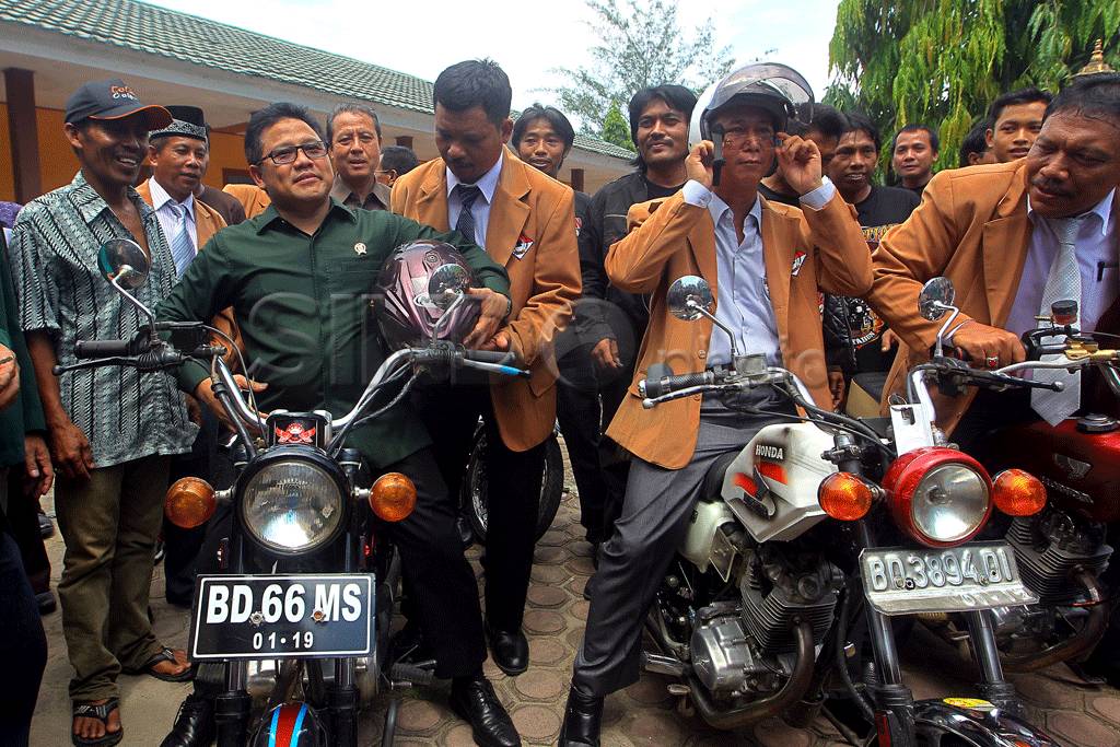 Menakertrans Muhaimin...