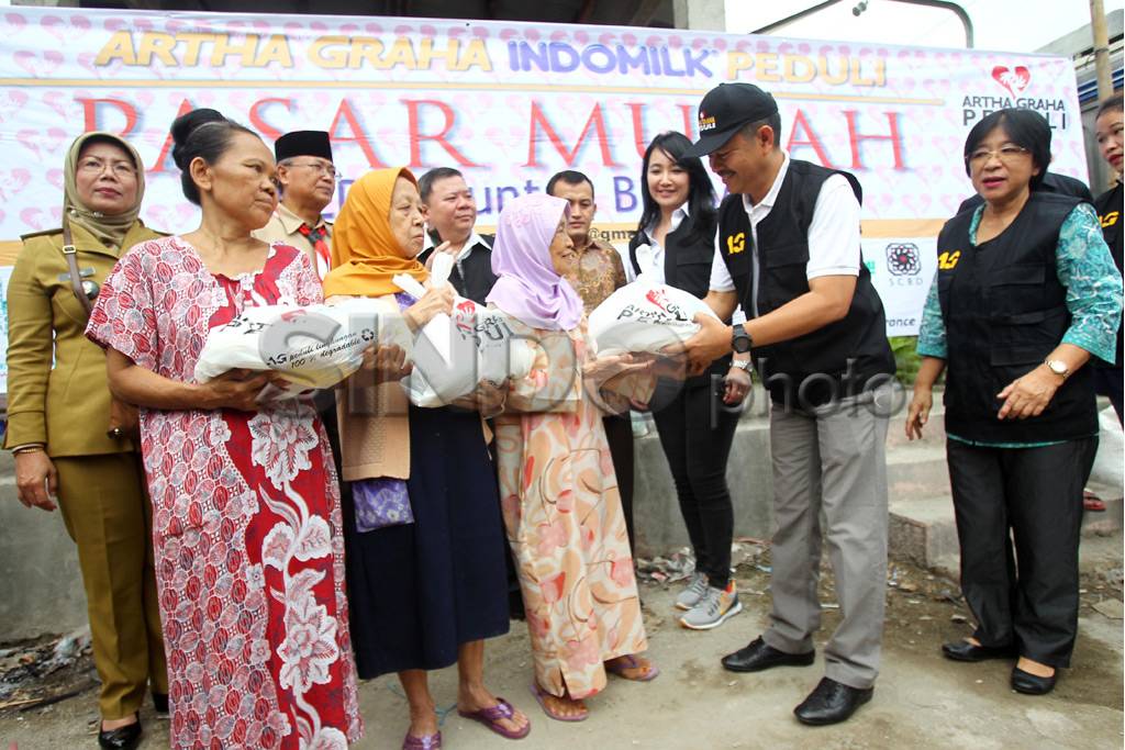 Pasar sembako murah...