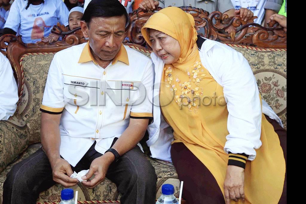 Capres Wiranto disambut...