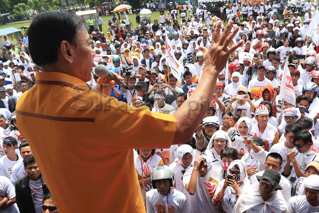 Capres Wiranto datangi...