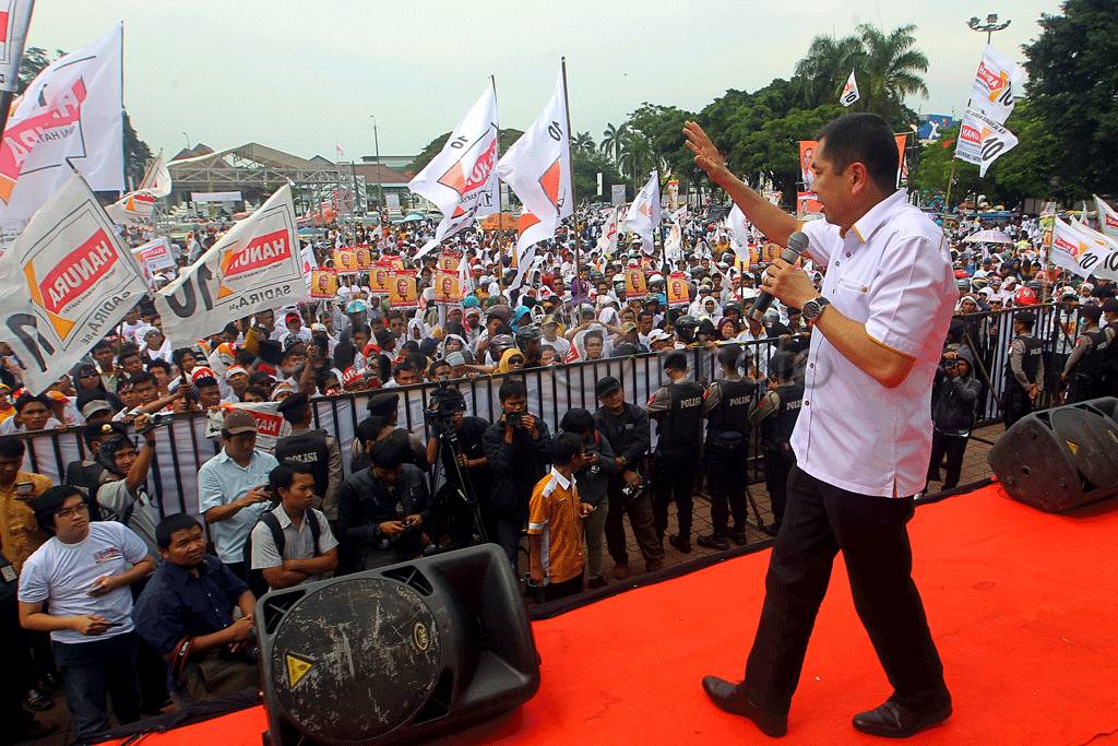 Cawapres Hary Tanoesoedibjo...