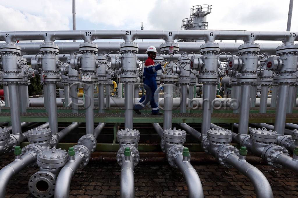 Stasiun pengumpul Pertamina...