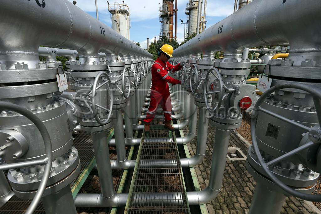 Stasiun pengumpul Pertamina...