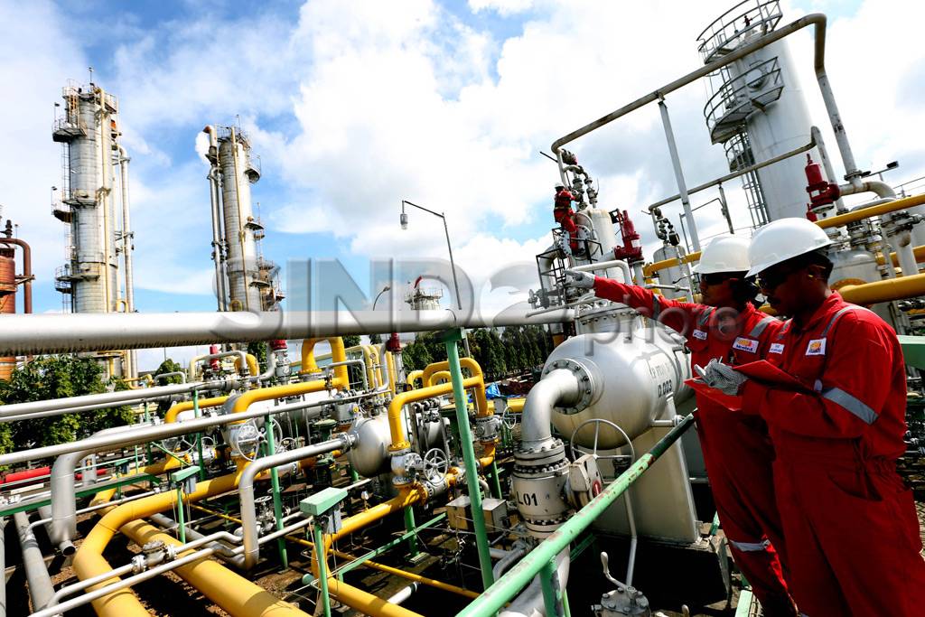 Stasiun pengumpul Pertamina...