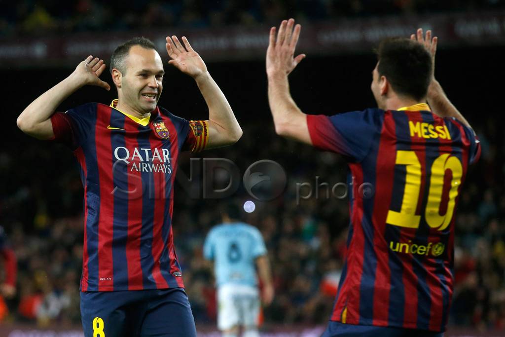 Barcelona kembali berpesta