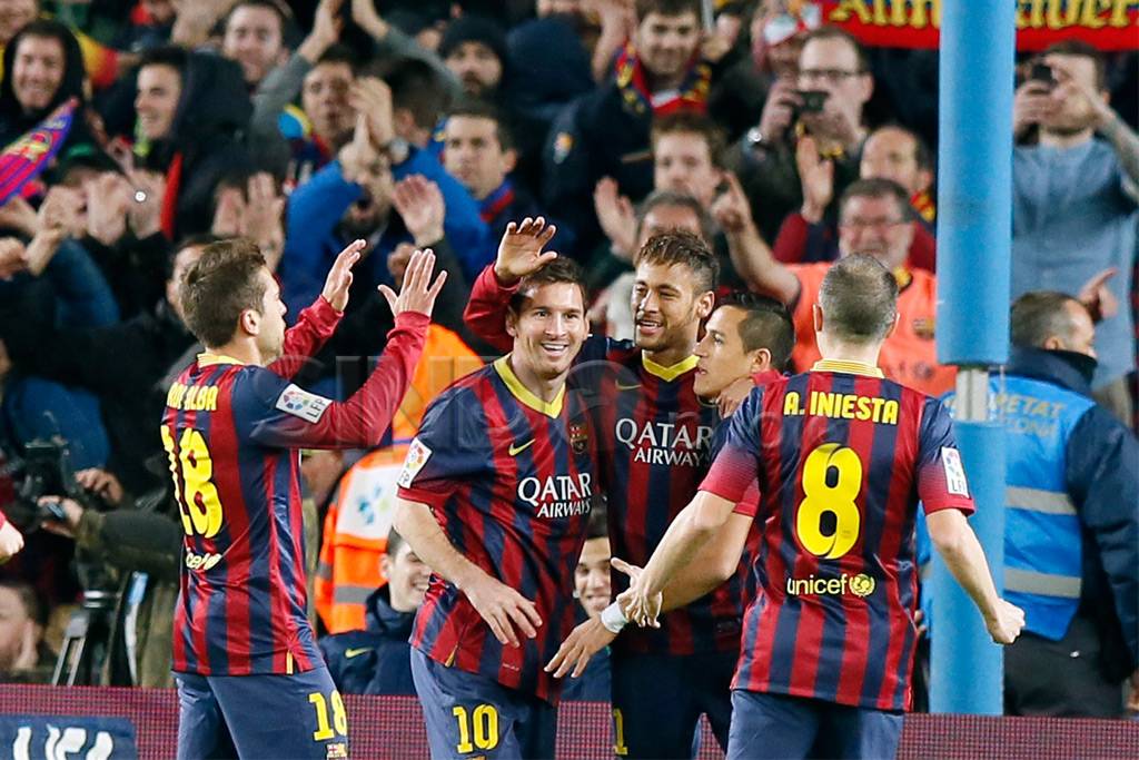 Barcelona kembali berpesta