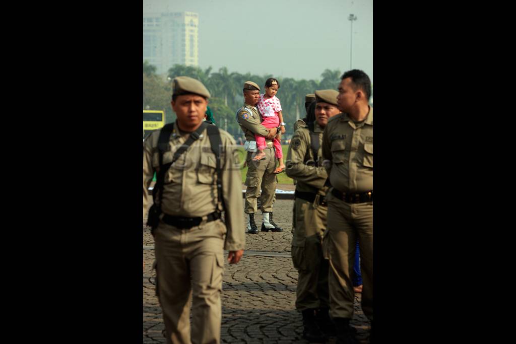 Atraksi bela diri ramaikan...